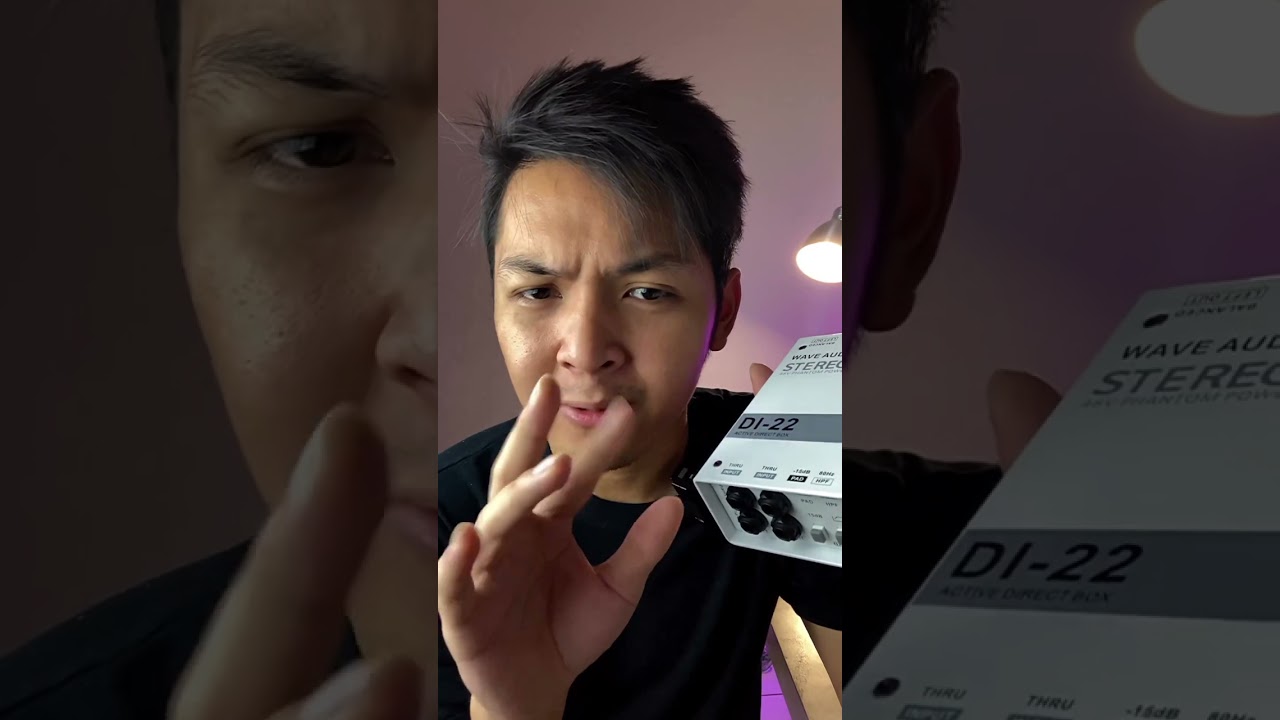 WAVE DI-22 / DI22 direct box active stereo review by Sam Christ
