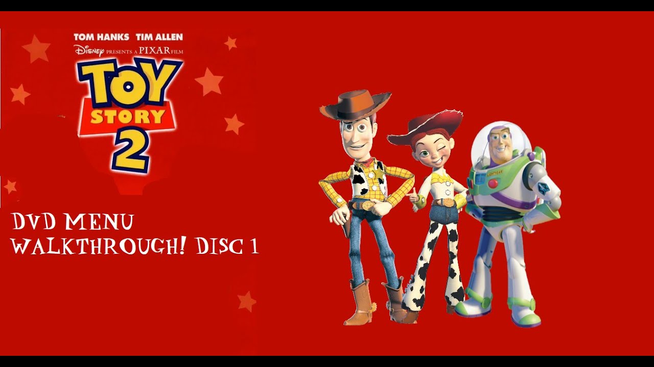 Toy Story 2 Special Edition 2005 DVD Menu Walkthrough Disc 1