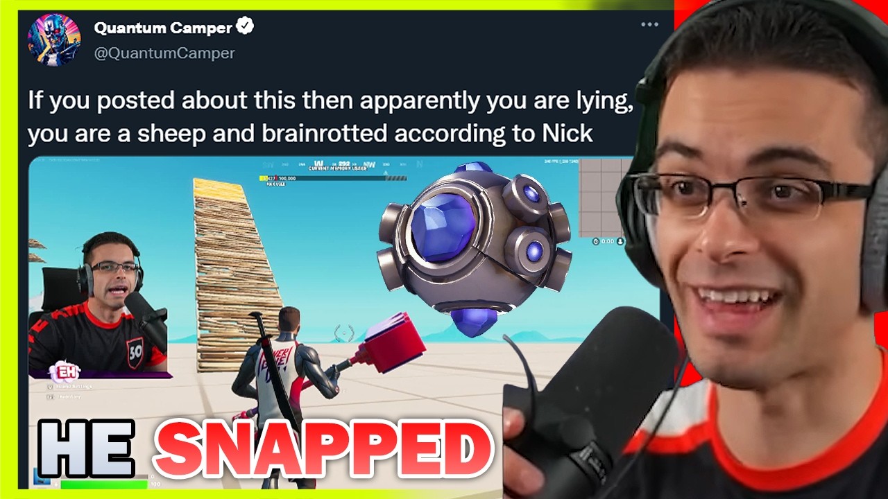 Nick Eh 30 Called The Fortnite Community 'Brainrotted'