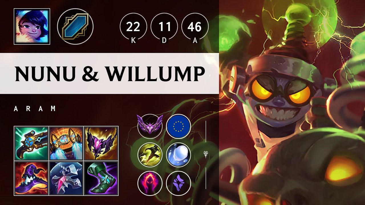 Nunu & Willump ARAM - EUW Master Patch 25.08