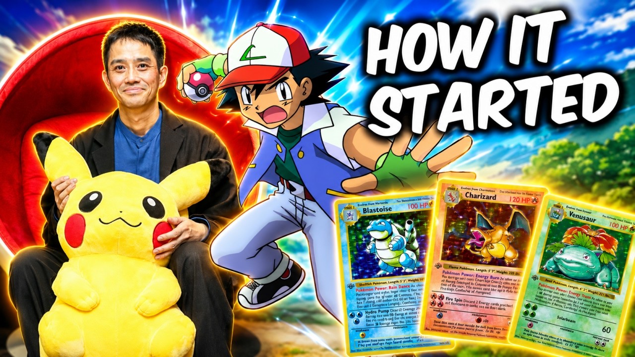 The Origin Story Behind Pok&eacute;mon's Creation | How Was It Made?