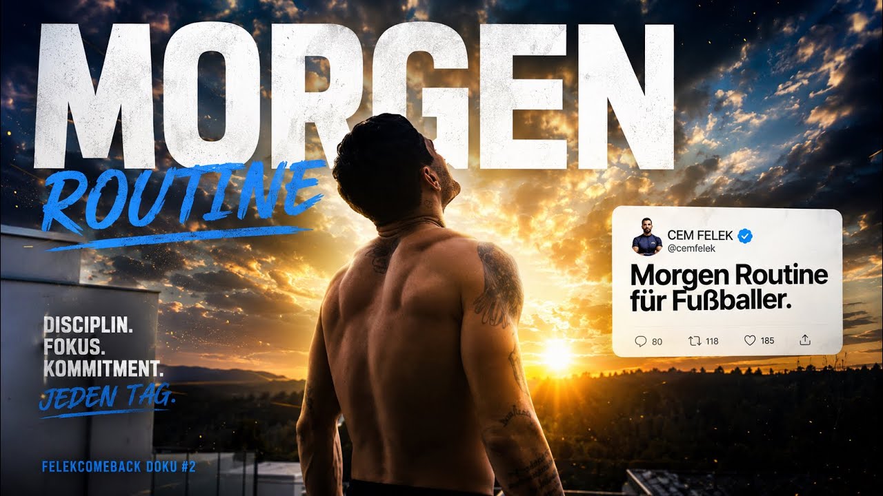 CEM FELEK zeigt seine Morgen Routine! | FELEKCOMEBACK DOKU #2