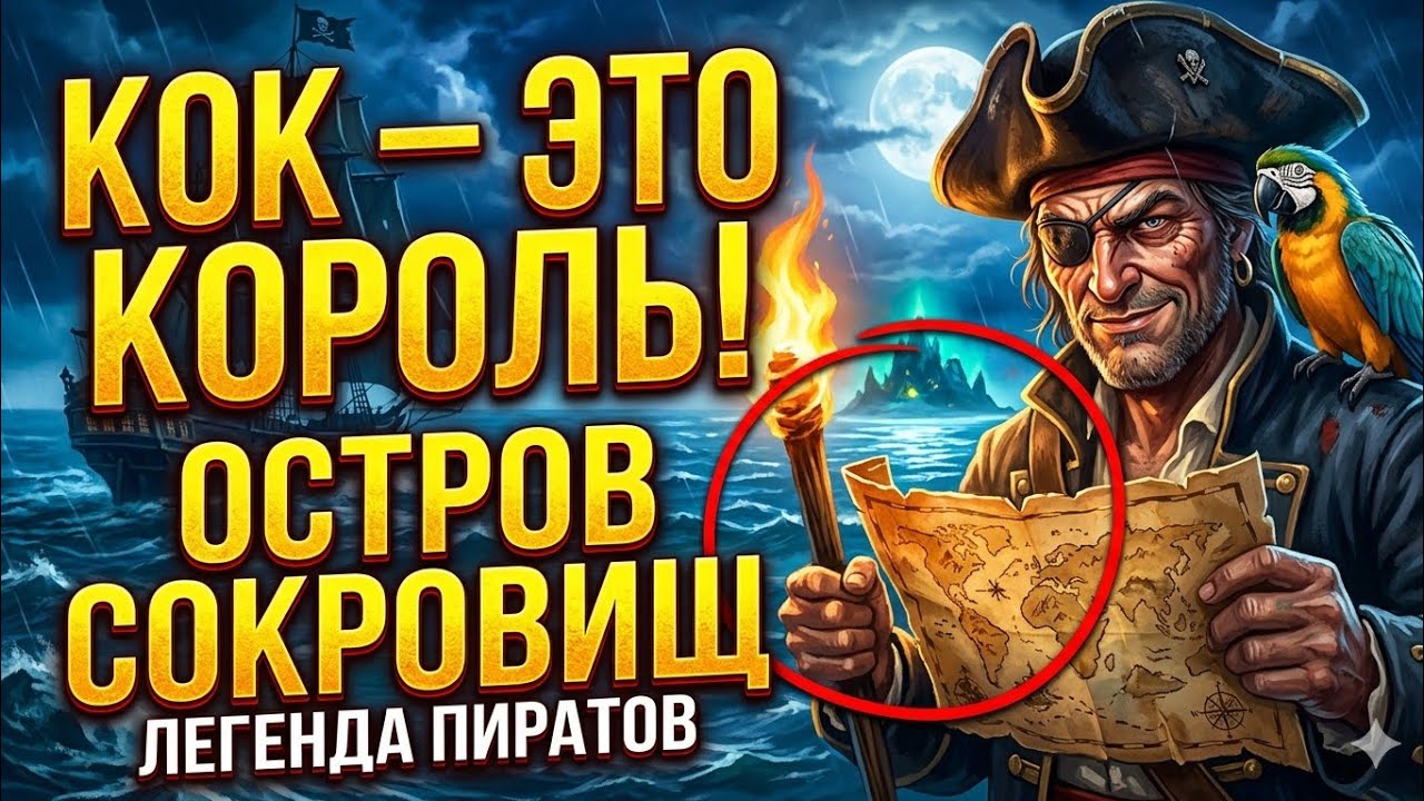 Остров сокровищ – The Cook is a King (Русская версия) Pirate Folk