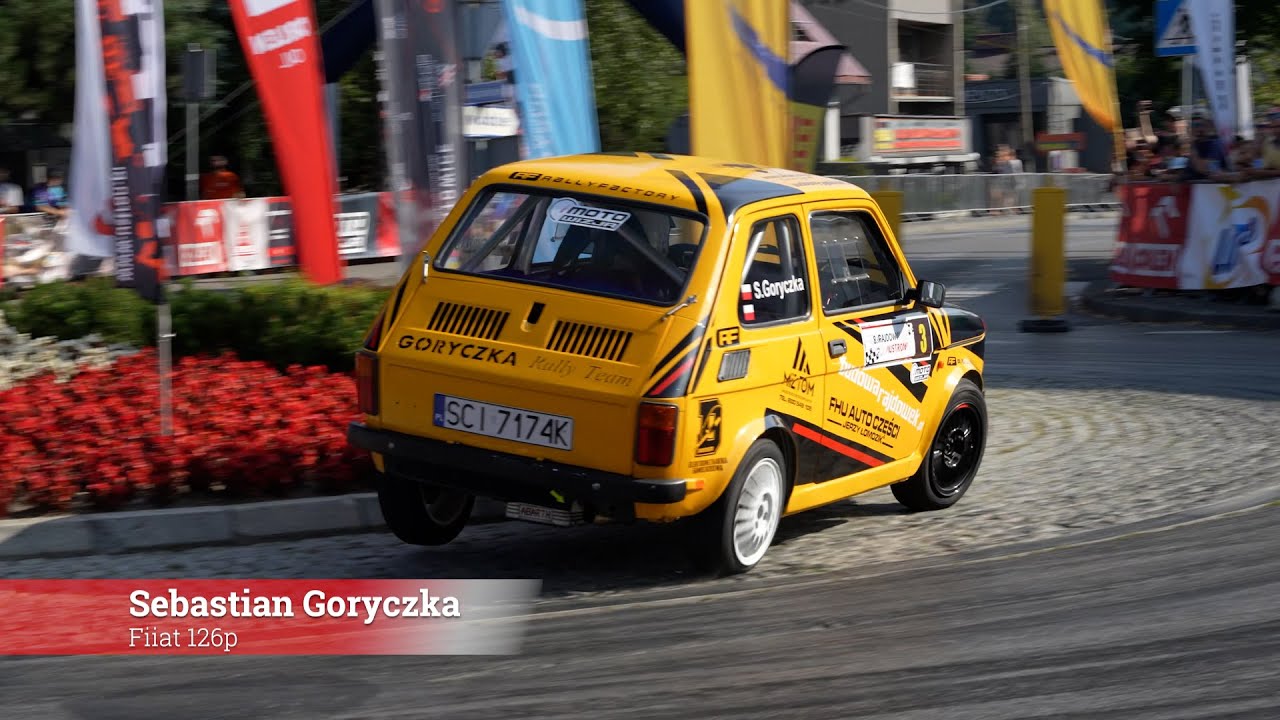 shorts Sebastian Goryczka - Fiat 126p | Rajdowy Ustroń 2024