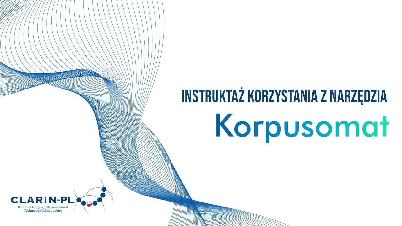 Korpusomat - Tutorial
