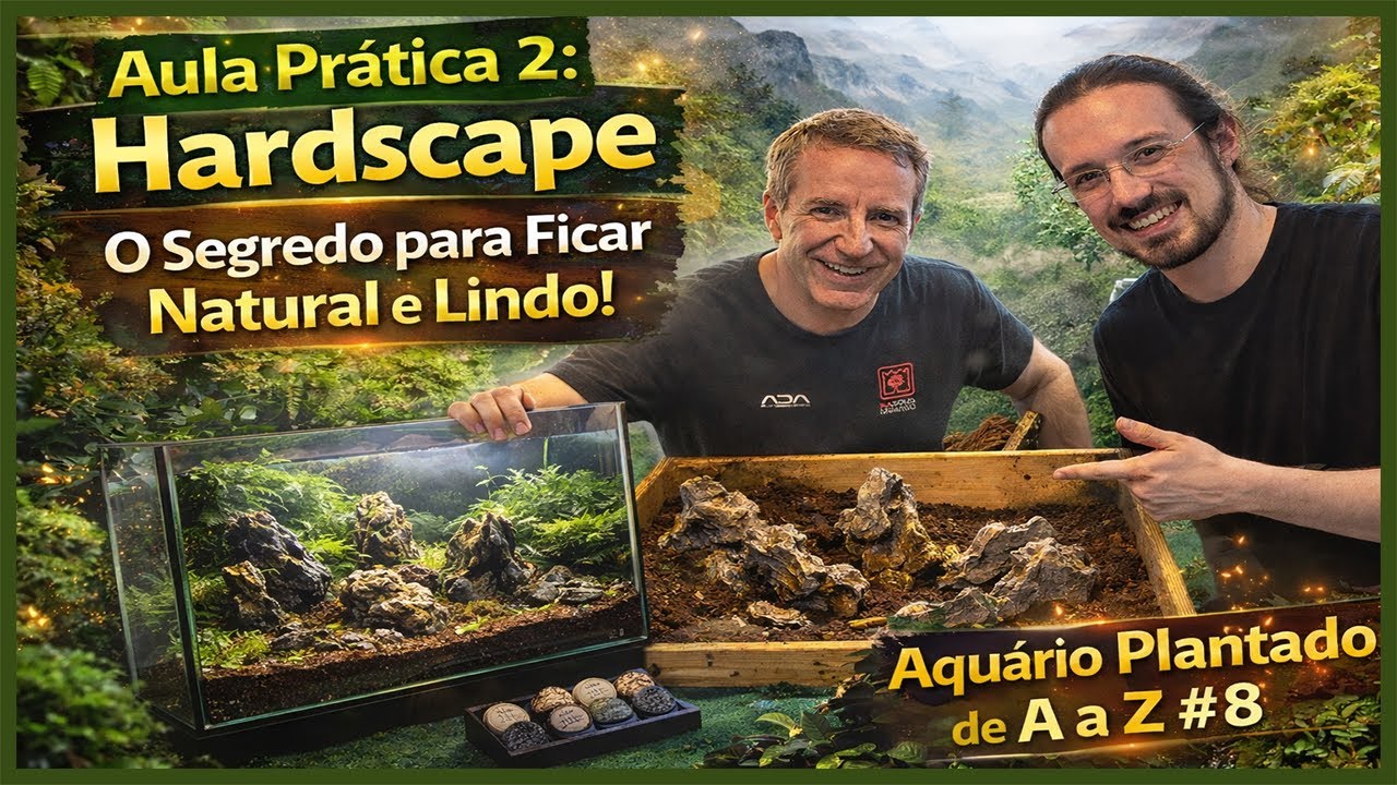 O Segredo do Hardscape Natural no Aquário Plantado! - Aquário Plantado de A a Z #8