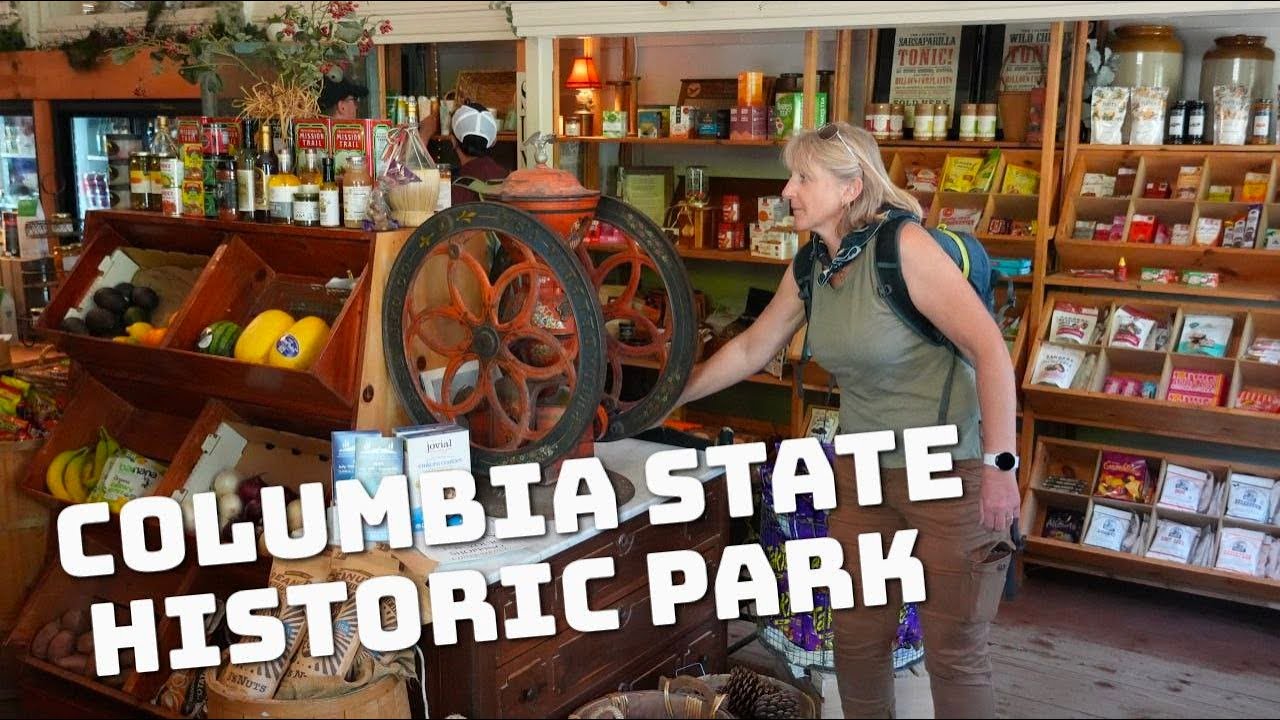 Columbia State Historic Park &mdash; город золотоискателей в Калифорнии