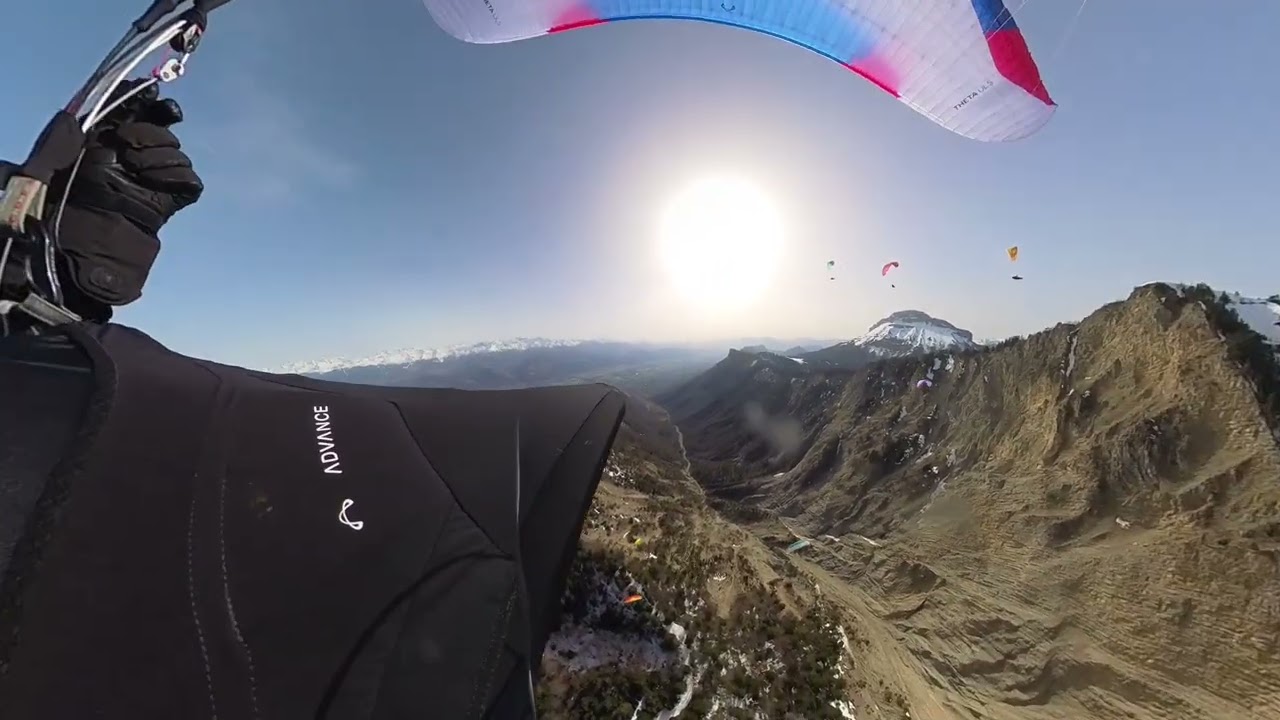 Parapente - Saint Hilaire 04 Mars 2026 Manival  - Dents de Crolles
