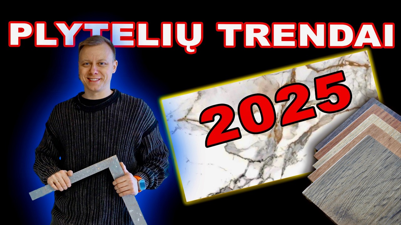 KAIP PASIRINKTI PLYTELES REMONTUI 2025 METAIS! KAIP TEISINGAI APSKAIČIUOTI PLYTELIŲ KIEKĮ REMONTUI!