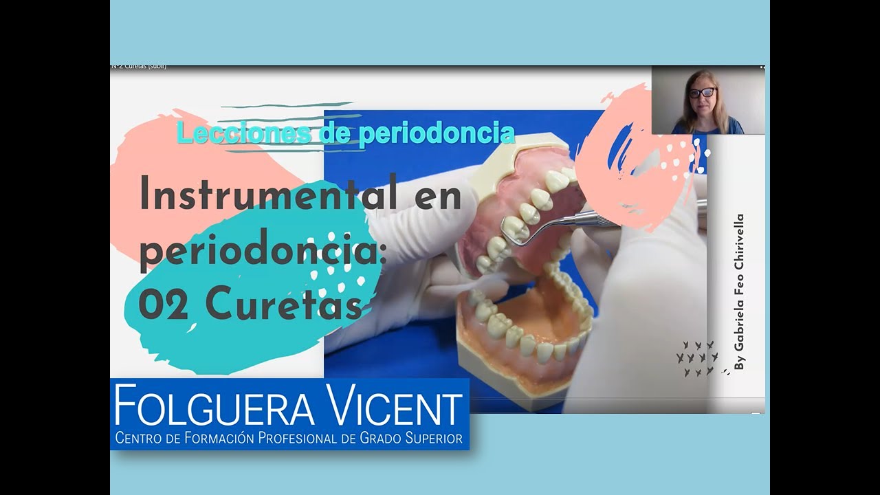 Lecciones de Periodoncia: Instrumental . Nº2 Curetas