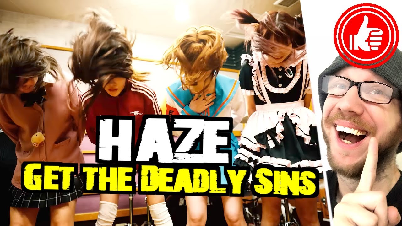 HAZE 😈 TAIZAI GETCHU ...reaction to a crazy song I did not expect!『 大罪ゲッチュ / Get the Deadly Sins 』
