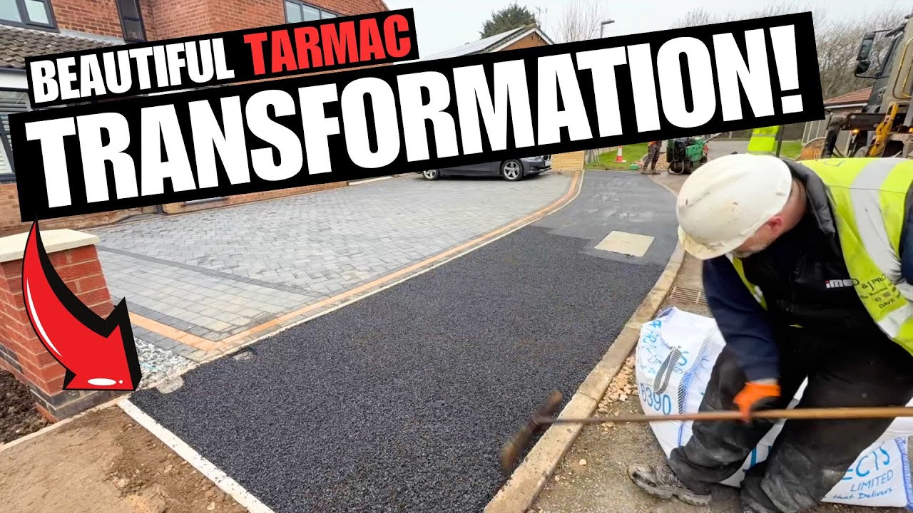MASSIVE Tarmac Drop Kerb Extension Made To Look Super EASY!