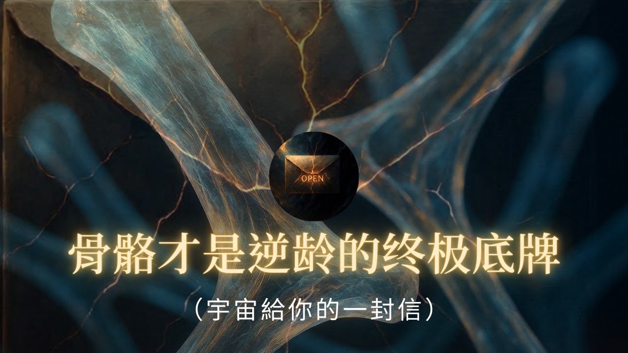 骨骼才是逆齡的終極底牌？揭祕骨骼晶體化與長壽的隱密連結：覺醒程度越高的人，骨密度反而會逆勢成長！