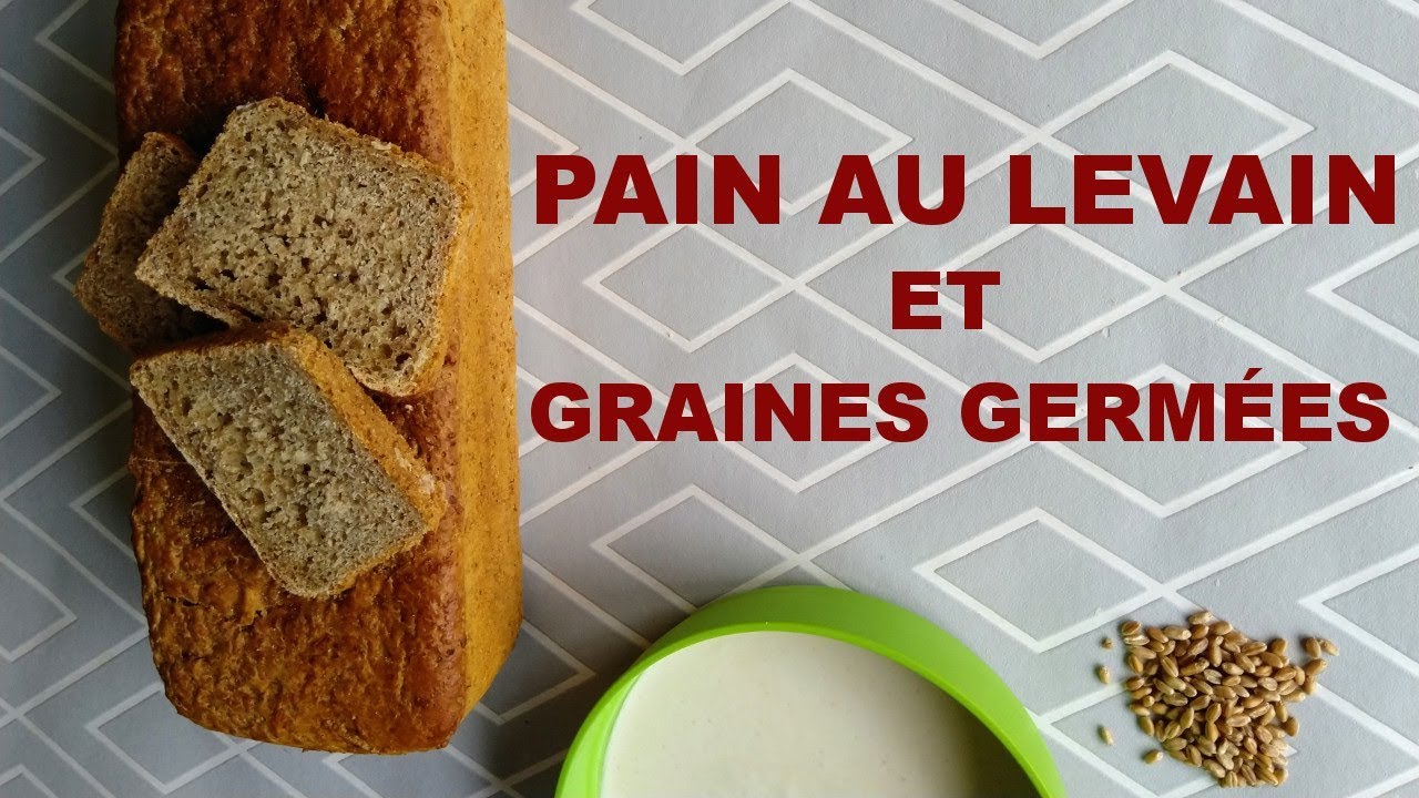 Pain aux graines germ&eacute;es et au levain