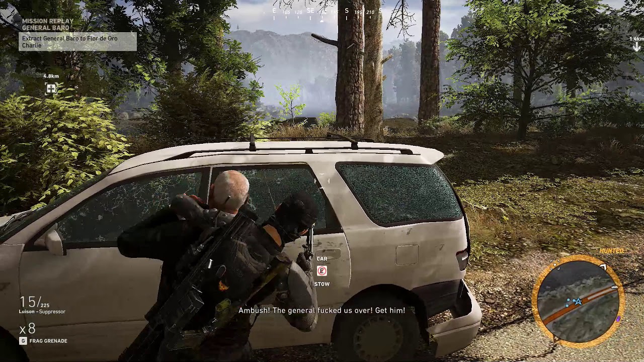 Ghost Recon Wildlands – General Baro No Damage Solo Challenge