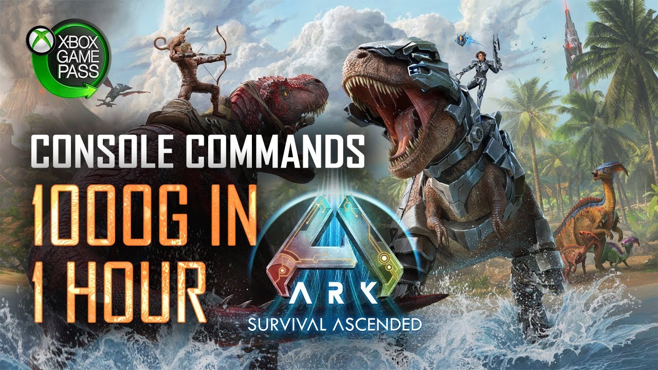 ARK: Survival Ascended [Console Commands] All Achievements in 1 Hour Guide - [Xbox Game Pass] - Easy