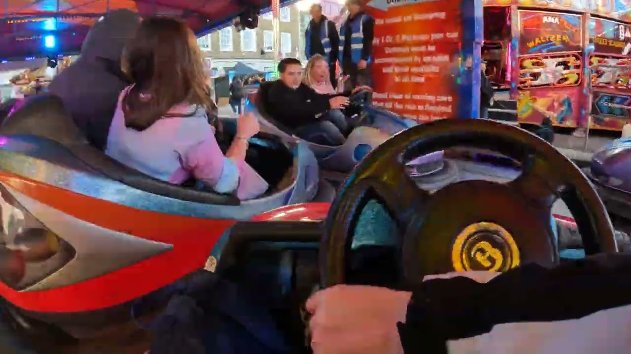 Kings Lynn Mart Fair 2026, Part 10: Hebborn's Dodgems (On-Ride)