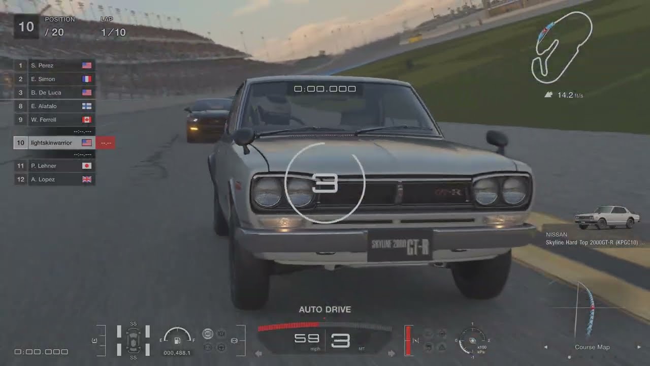 [CUSTOM] 2025-2026 Corvette Cup Race 8 / 1970 Nissan Skyline Hard Top 2000GT-R | Gran Turismo 7 PS5