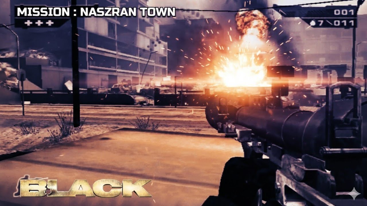 BLACK PS2 Android | AetherSX2 | Naszran Town