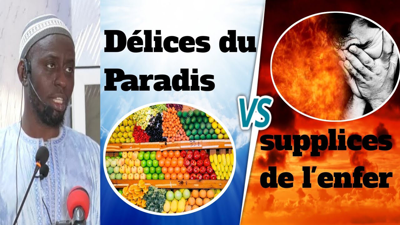 🔴Allahou Akbar: Délices du Paradis et supplices de l'enfer 😭😭 Oustaz Mouhamad KANE H.A.....