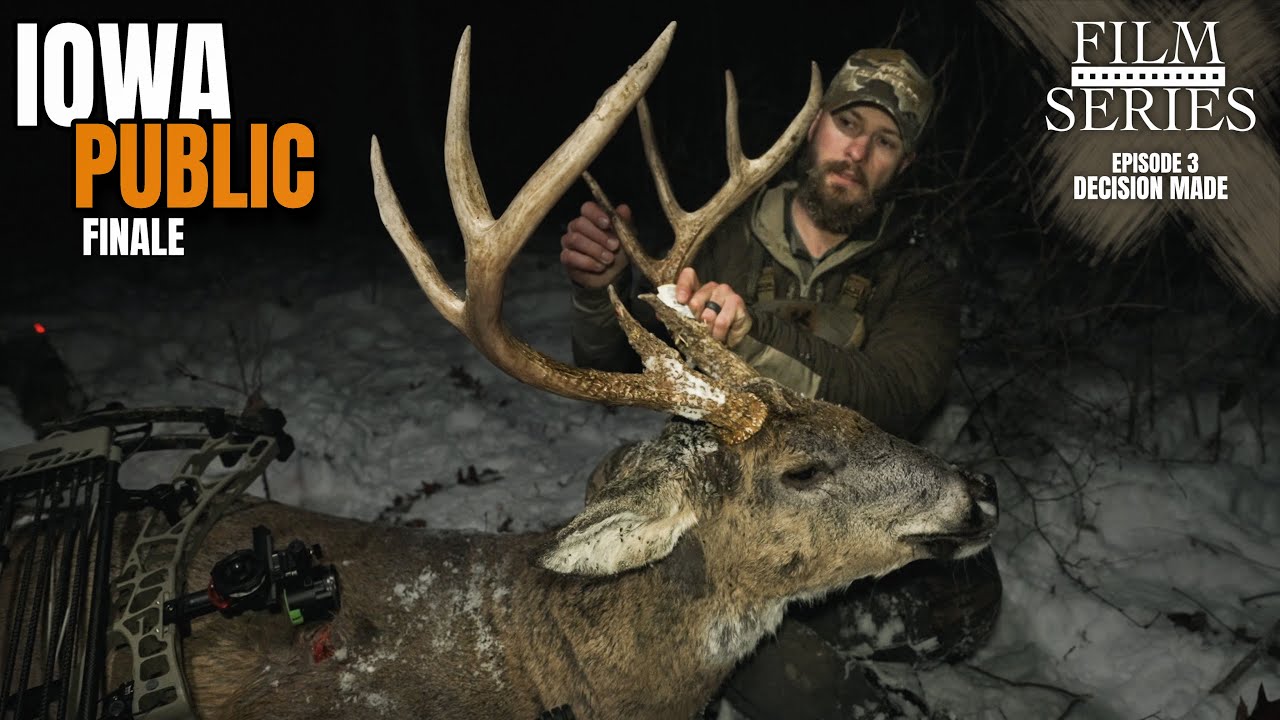 One of my BIGGEST Public Land Whitetails TO DATE (30+ Days Bowhunting in IOWA)