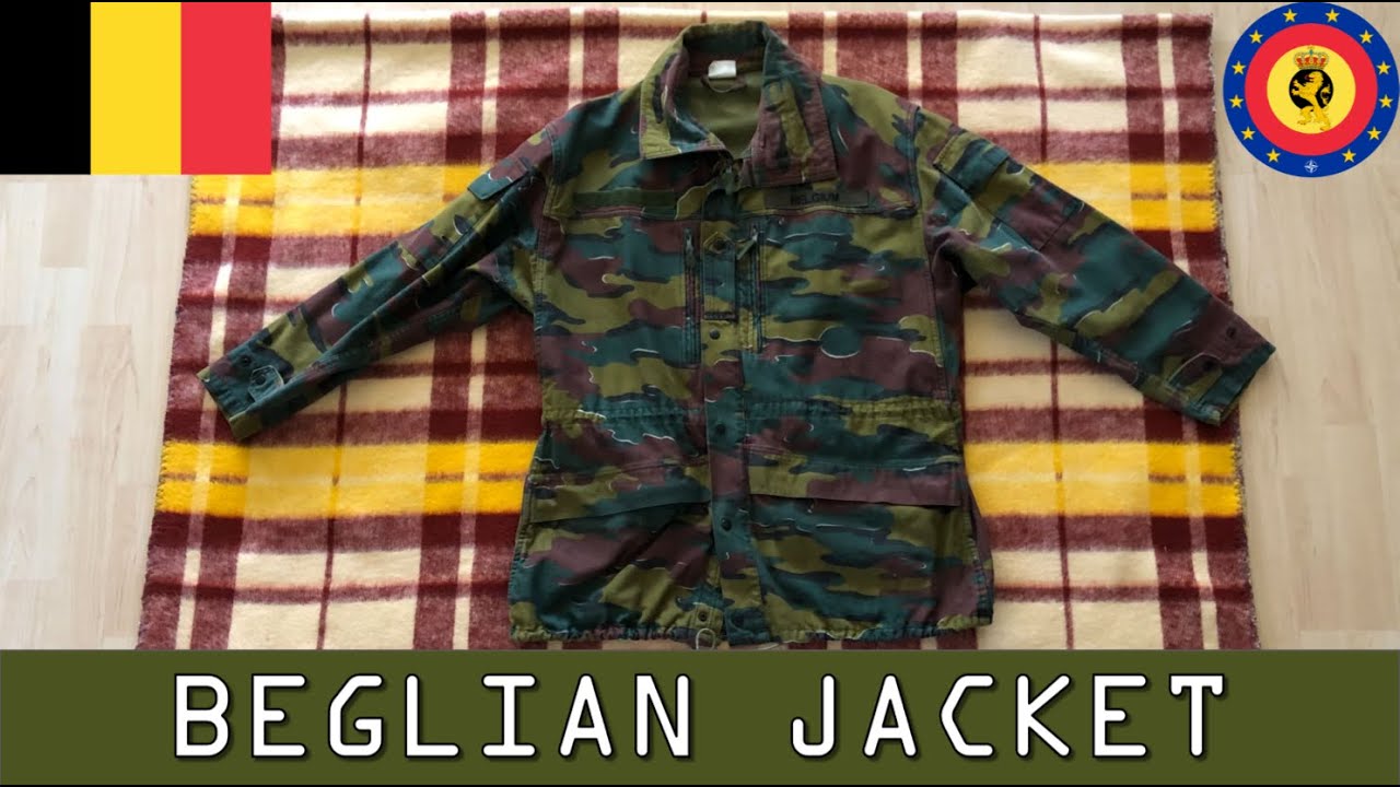 Belgian Armed Forces Jigsaw Camo Jacket
