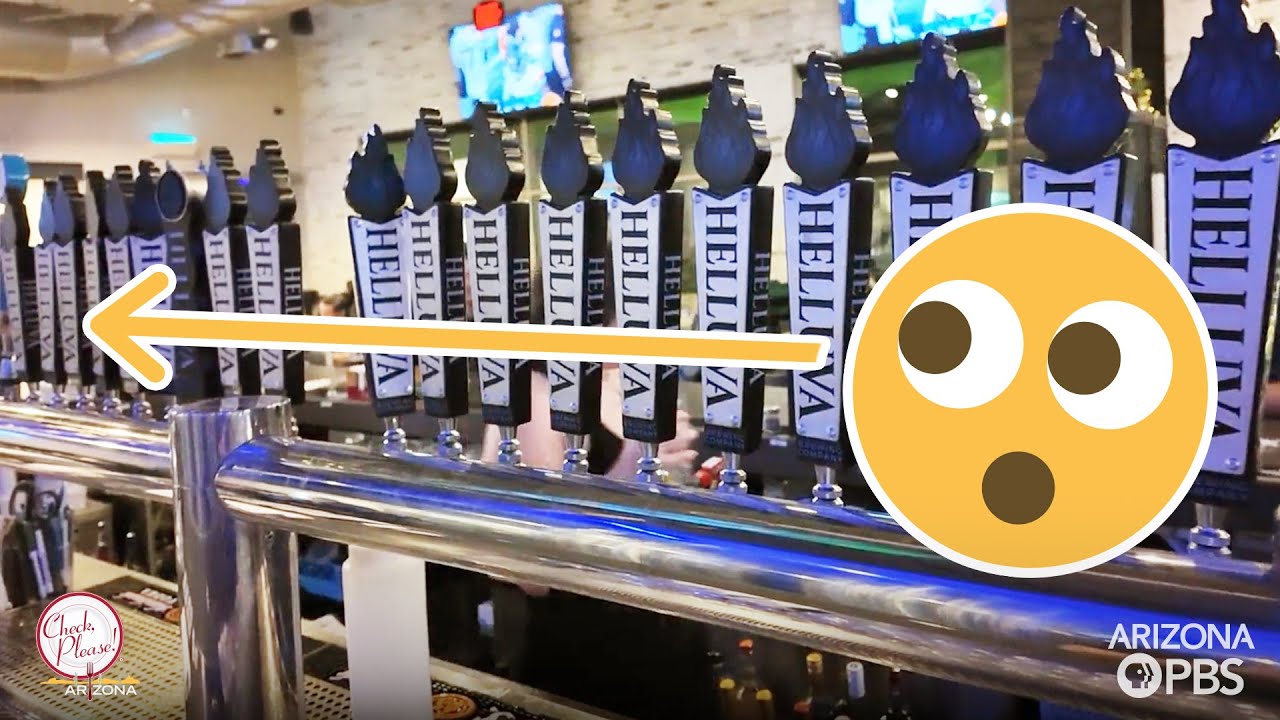 Looking for a 'Helluva' lot of beers on tap? | Helluva Brewing Company | Check, Please! Arizona