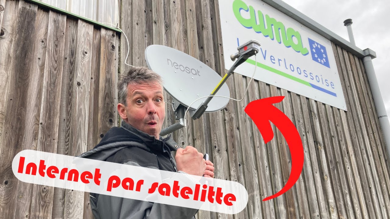 Une connexion Internet par satellite à la CUMA ?! 😱