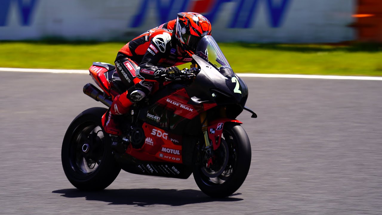DUCATI TEAM KAGAYAMA  水野涼/JoshWaters/HafizhSyahrin Panigale V4R 2024鈴鹿8耐テスト 鈴鹿サーキット Suzuka8Hours