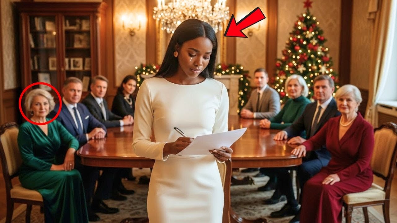 En larmes, sa femme signa les papiers du divorce à la fête de Noël,tandis que toute sa famille riait
