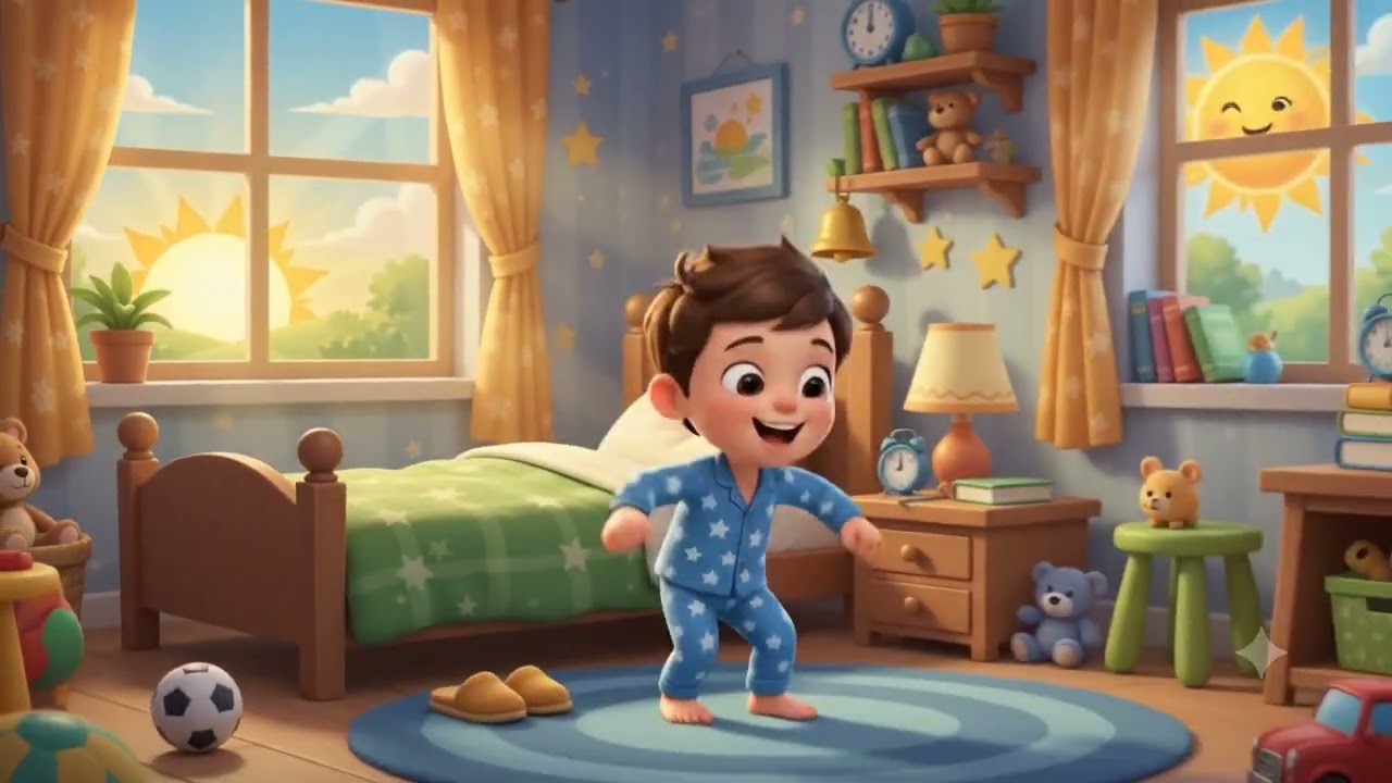 Early To Bed Early To Rise | Best Nursery Rhyme for Kids 🌟