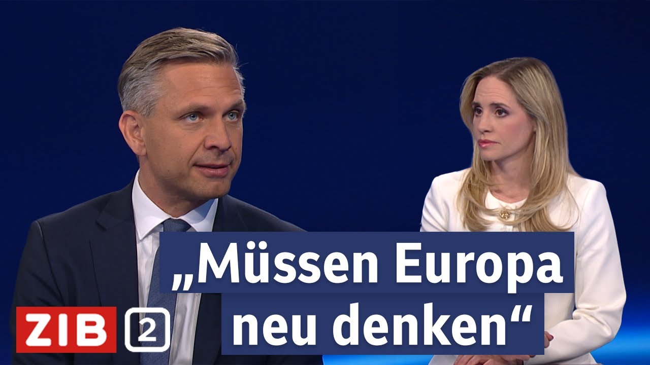 Wirtschaftsminister Hattmannsdorfer (ÖVP) über Probleme in der Wirtschaftspolitik | ZIB2 15.05.2025