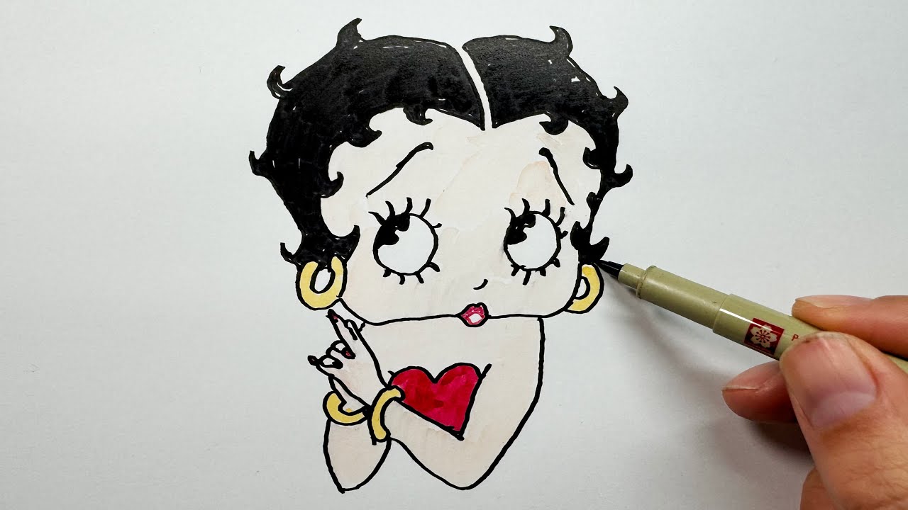 How to Draw Betty Boop
