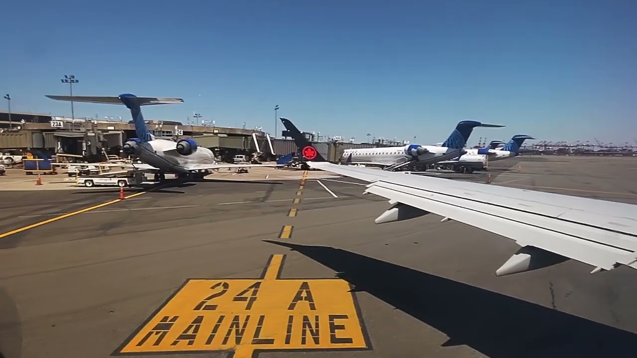 AC7477 Takeoff EWR - April 29th 2022