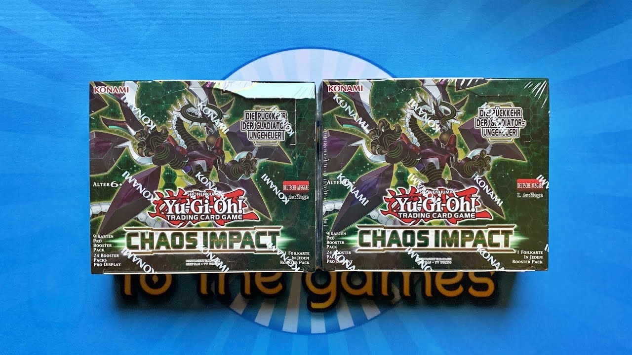 Chaos Impact Display Opening/Unboxing Yugioh Karten + VERLOSUNG
