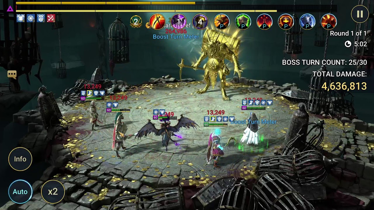 Raid: Shadow Legends - Grim Forest (Kasvet Ormanı) (Zor)