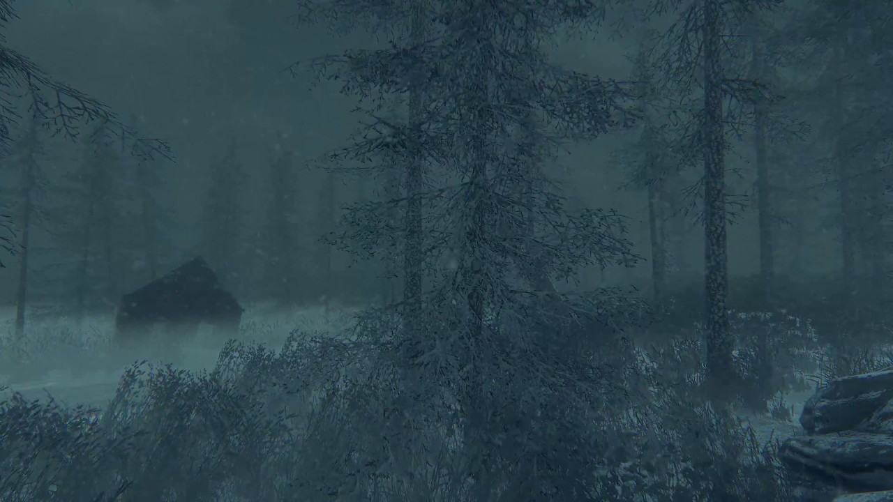 ShadowSide│ASMR/Sleep Aid│Snowy Night│Ambient Sounds & Music
