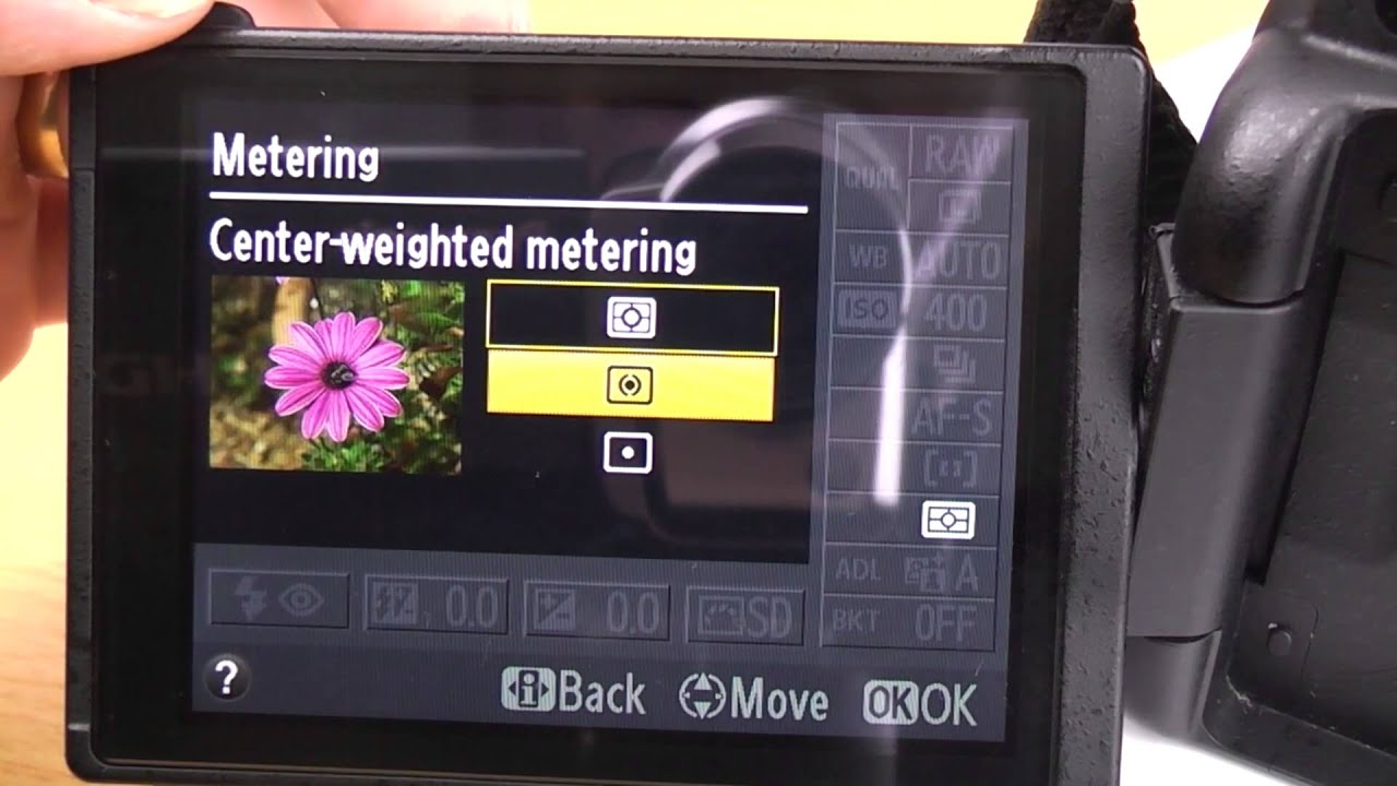 Nikon D5100 beginner basic guide part 1 Info screen settings tutorial