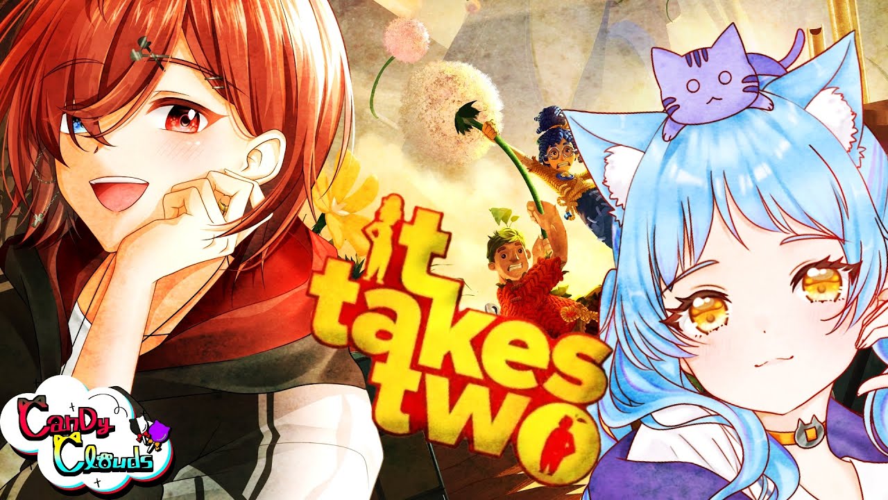 【It Takes Two】いっぱい幸せになれるのか！！🐈【かへんしきvtuber\あまぐもなな】