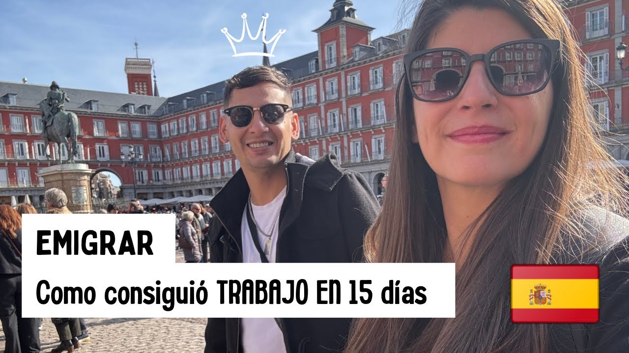 EMIGRO DE ARGENTINA A ESPAÑA Y YA ESTÁ TRABAJANDO  🤯