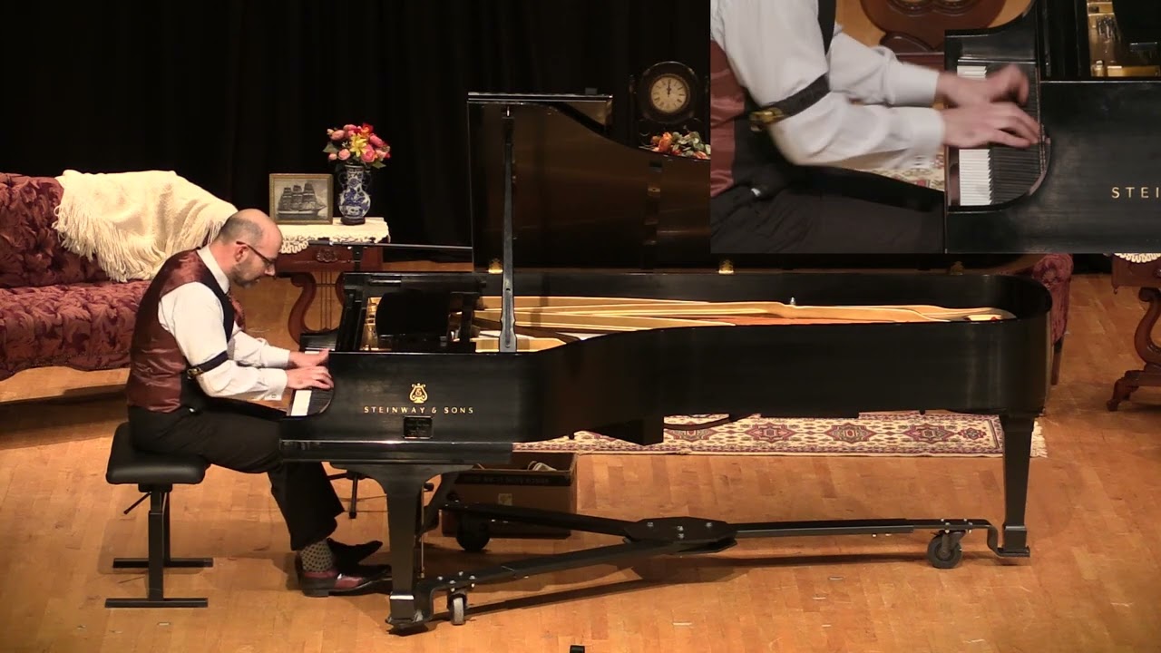 Jacob Adams, 3rd place, performing 