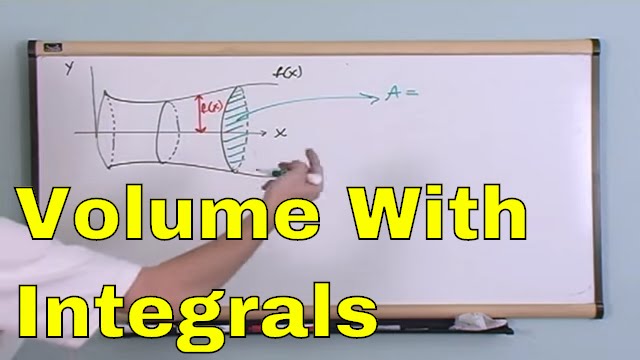 Lesson 12 - Calculating Volume With Integrals (Calculus 1 Tutor)