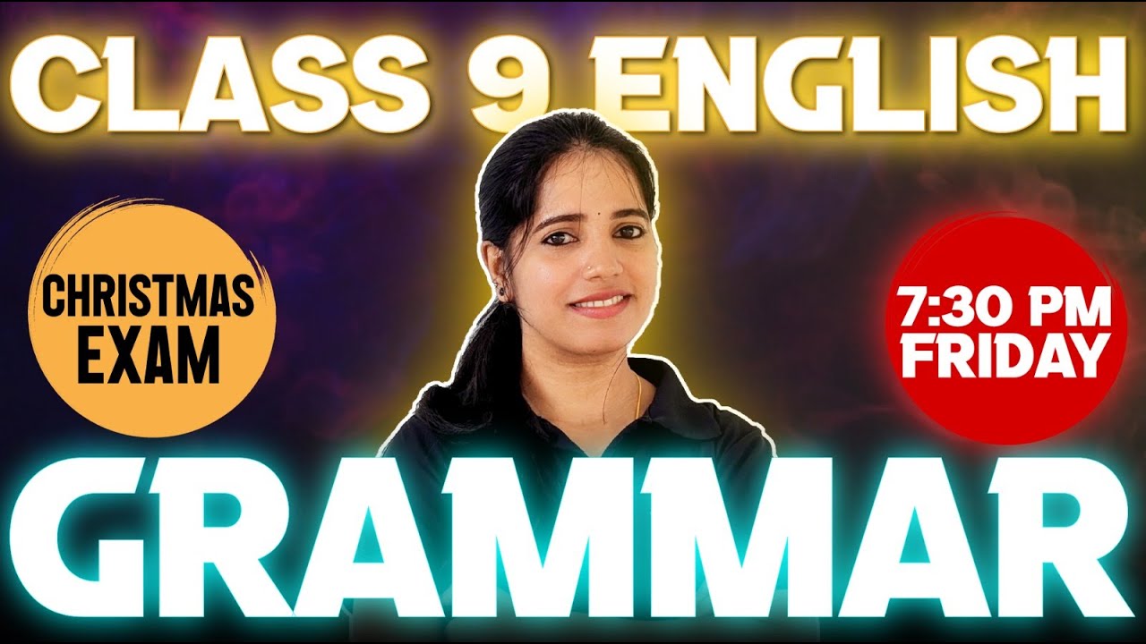 Class 9 English Christmas Exam | Grammar | ExamWinner