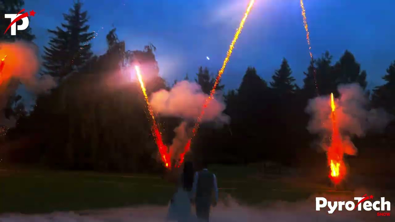 Efekty specjalne by PyroTech na weselu