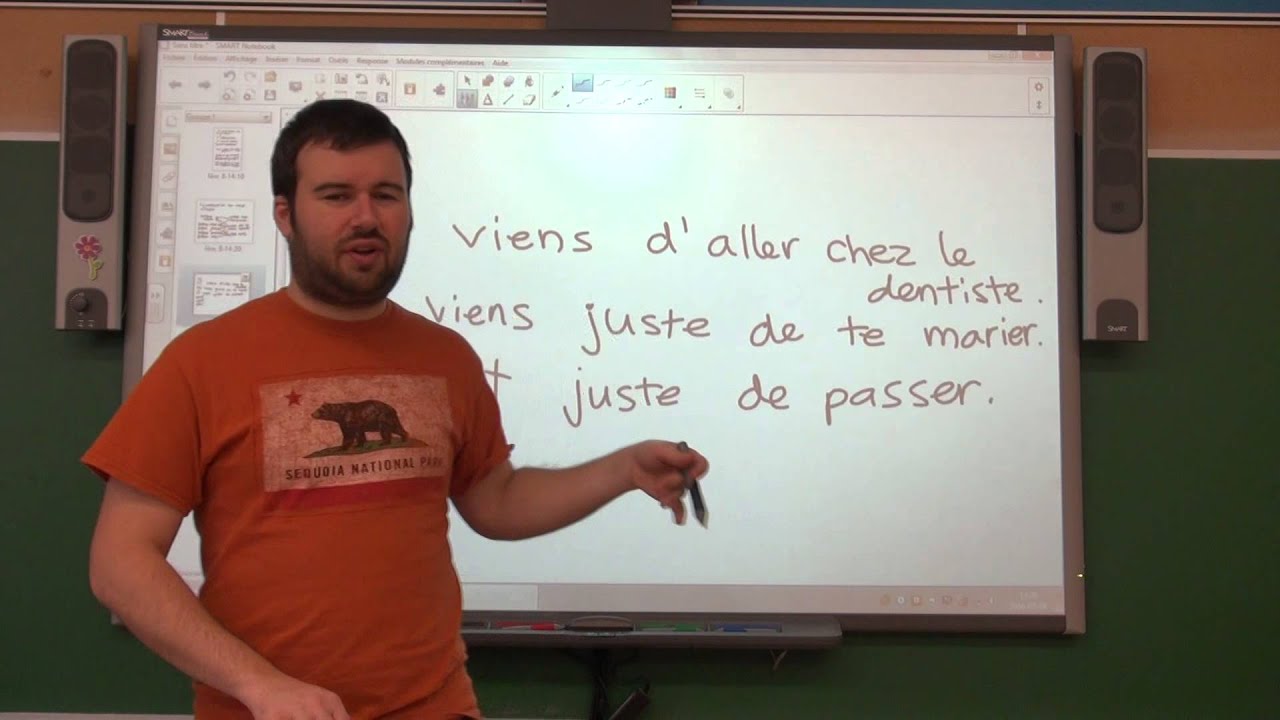 Le passé récent avec 