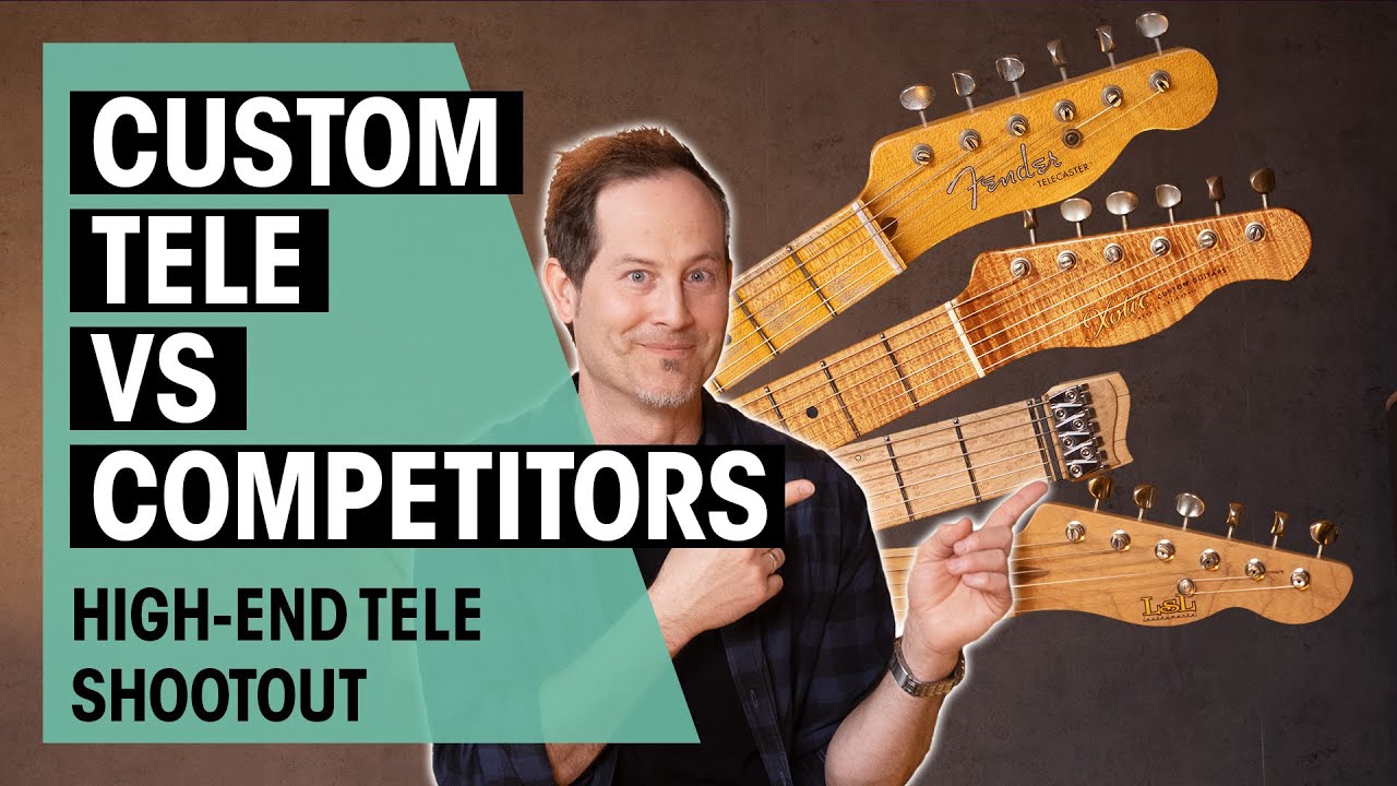 Custom Shop Tele Shootout | Fender vs Xotic vs LSL vs Strandberg | Thomann