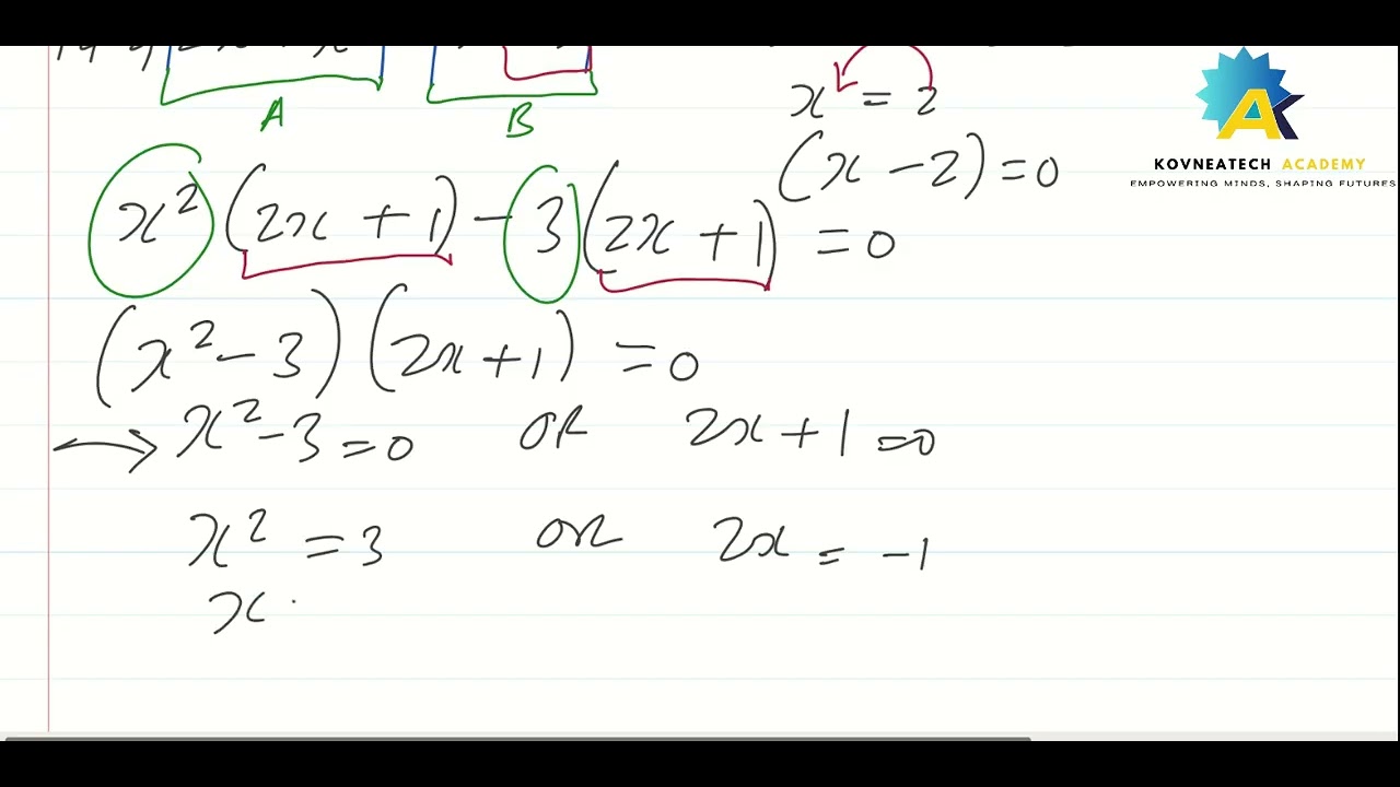 Factorisation Made Easy | Algebra Practice for Grade 10–12