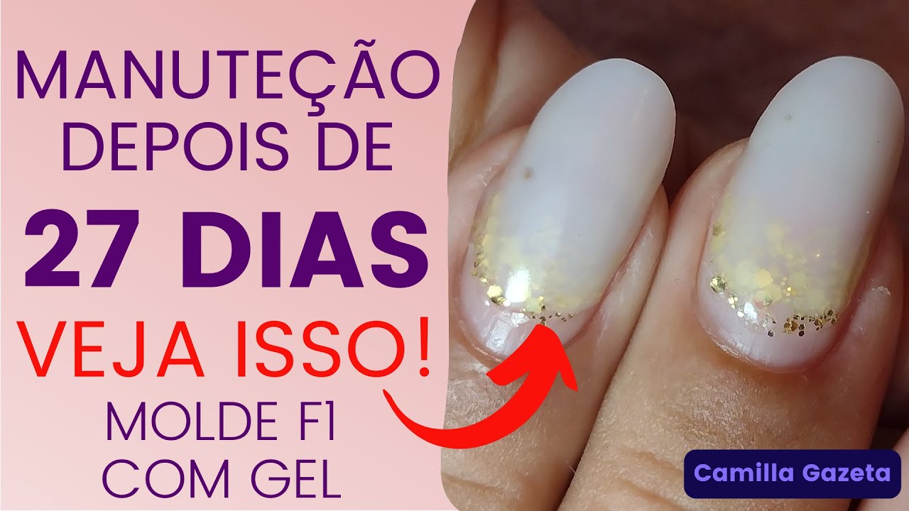 MANUTENÇÃO NO MOLDE F1 COM GEL | PASSO A PASSO!