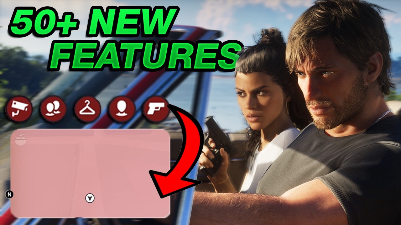 ALL 50+ NEW Gameplay Features in GTA 6 (Previews Breakdown)