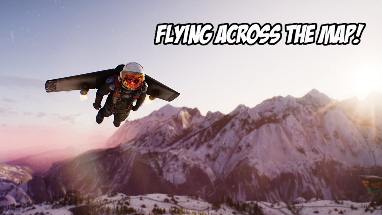 FLYING ACROSS THE MAP! - Riders Republic (How Big is The Map?)